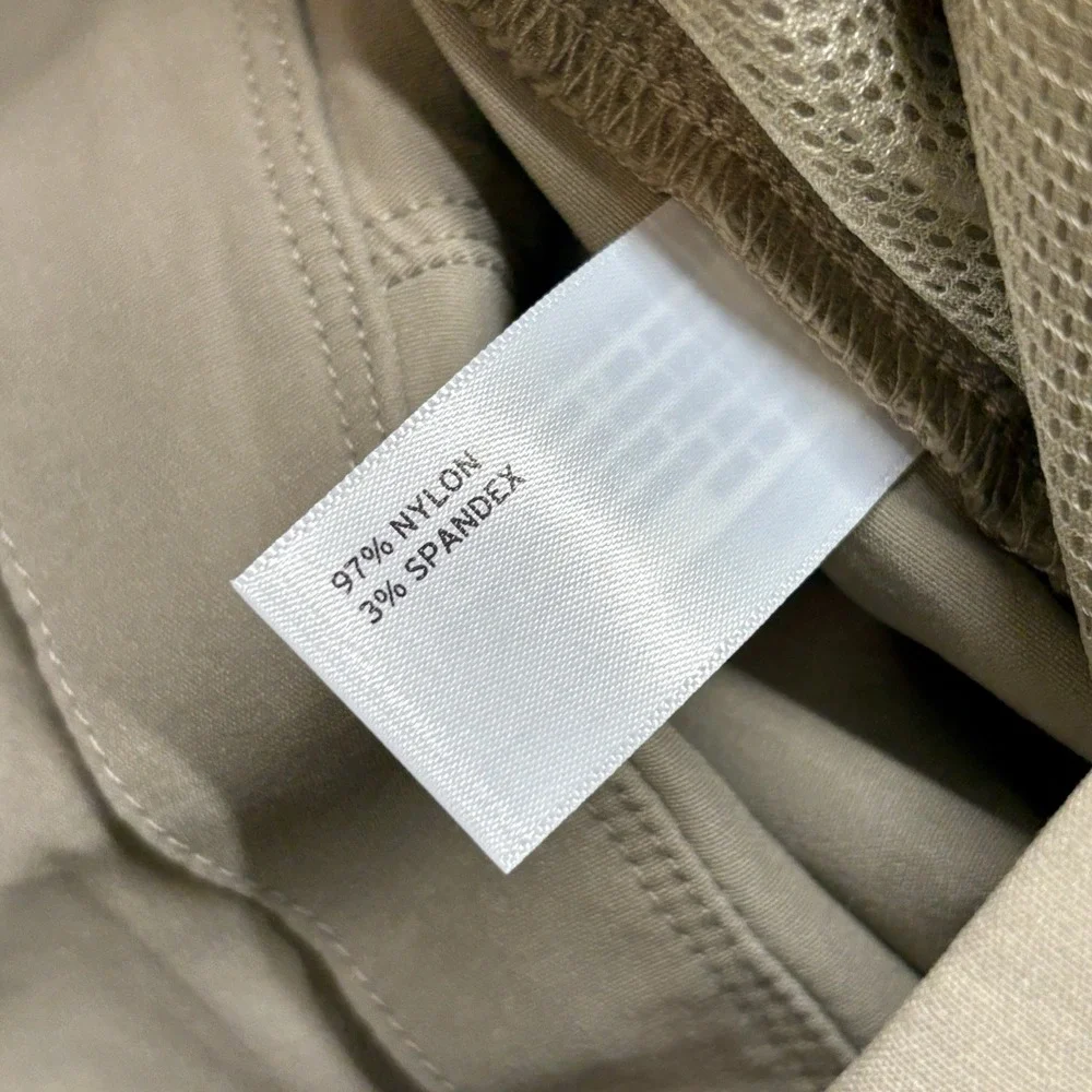 Duluth Trading Flex Ballroom‎ Pants Mens 40X31 Khaki Relaxed Stretch Tech Pocket